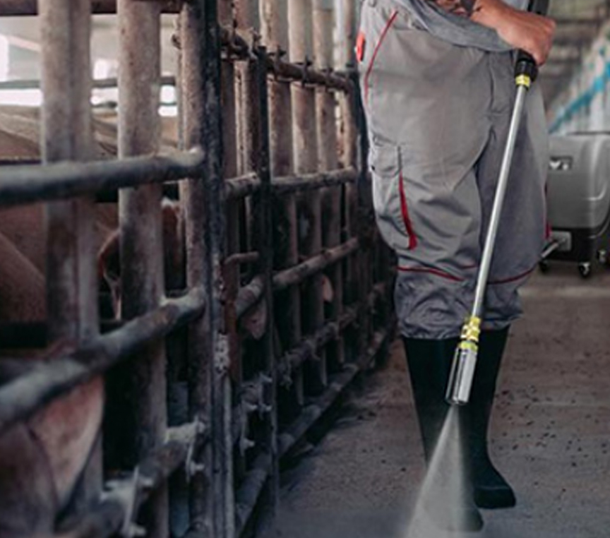 高壓清洗機在畜牧養殖行業中的應用